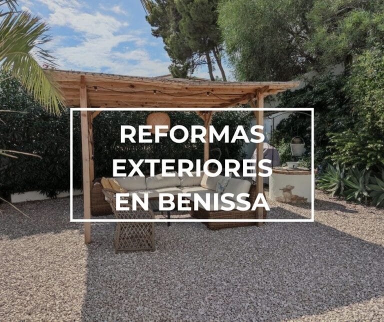 reformas exteriores en Benissa